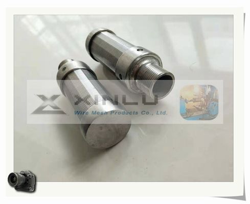 De oppoetsende van de de Pijpss316l 55mm Lengte van de Waterfilter Pijp van de de Wigdraad