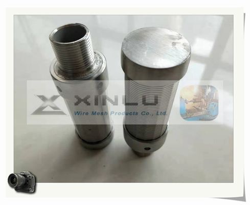 De oppoetsende van de de Pijpss316l 55mm Lengte van de Waterfilter Pijp van de de Wigdraad