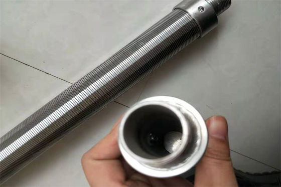 De geen Magnetische Schermen ERW Johnson Stainless Steel Well Screen van de Zandcontrole
