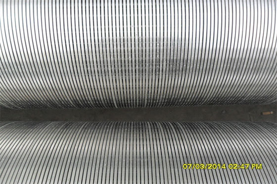 De verpakte Putfilter AISI 304 Filter 114mm van de Zandcontrole van de Wigdraad 168mm Diameter