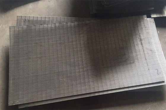 SS 304 304L het Scherm van het Schermjuice processing static wedge wire van de Zeeffilter