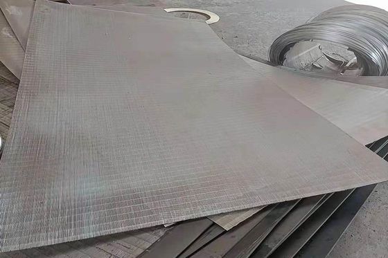 Verpakt Vlak het Schermcomité van de Wigdraad 3 - 12mm Dikte voor Korrel het Drogen
