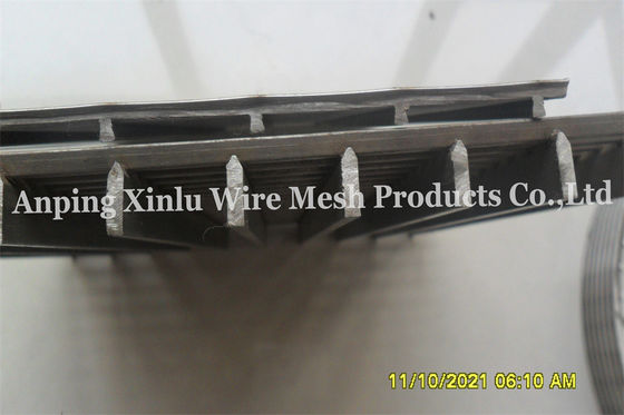 3 - 12mm de Draad die van de Diktewig Vlakke Netcomités SS304L voor Filtratie raspt