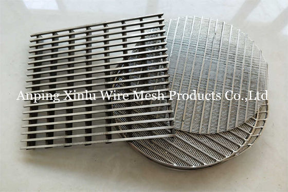 Lauter Tun Wedge Wire Screen Panel/het Dubbele bodemscherm voor Brouwerij wordt aangepast die
