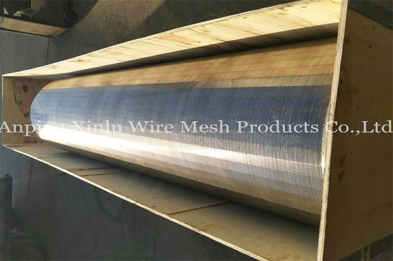 Johnson Rotary Sand Screen Cylindrical-Zeef Vee Wire Screens 0,2 - 2mm Groef