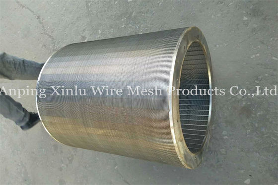 Johnson Rotary Sand Screen Cylindrical-Zeef Vee Wire Screens 0,2 - 2mm Groef
