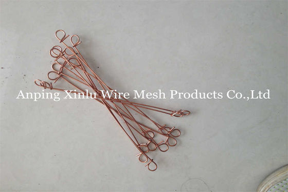 Twin Loop Rebar gegalvaniseerd Baling Wire Koperen gecoate anti-roest Double Loop Bar Tie Wire