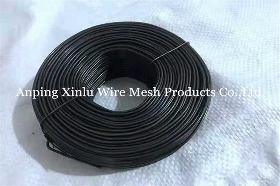 16 Gauge Zwarte gegalveerde banddraad Anti-corrosie 1 mm - 2 mm Diameter Double Loop Rebar Binding Wire