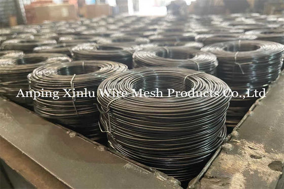 16 Gauge Zwarte gegalveerde banddraad Anti-corrosie 1 mm - 2 mm Diameter Double Loop Rebar Binding Wire