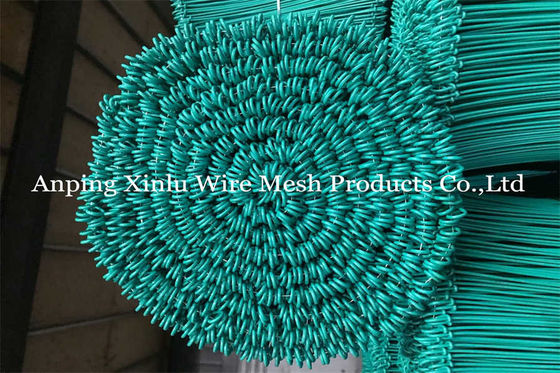 Blauw BWG12 Binding Double Loop Tie Wire 380Mpa Koperen gecoate Twins Wire Double Loop Ties SAE1008