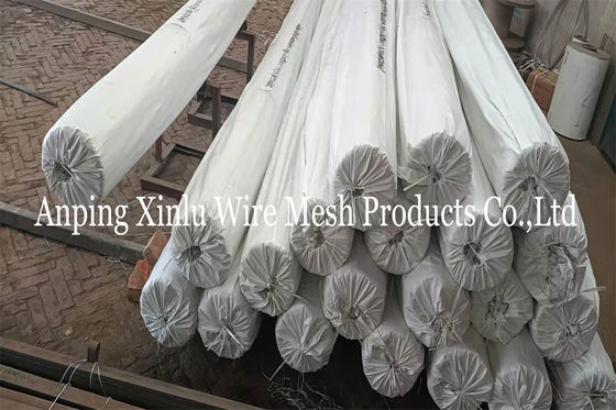 SS316L Wedge Wire Zeef Pijp 6 Inch 152.40mm Binnendiameter Continue Slot Schermbuis