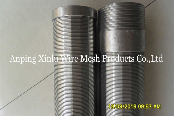 4“ Johnson Wedge Wire Wrap Water last het Scherm goed Ingepaste Montage voor het Ontwateren in