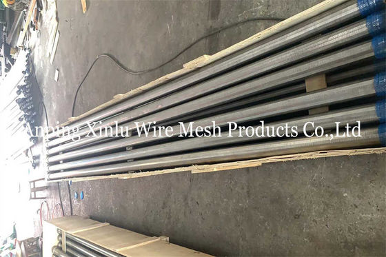 4“ Johnson Wedge Wire Wrap Water last het Scherm goed Ingepaste Montage voor het Ontwateren in