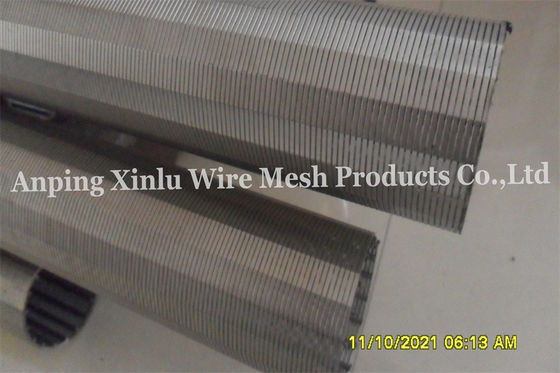 4“ Johnson Wedge Wire Wrap Water last het Scherm goed Ingepaste Montage voor het Ontwateren in