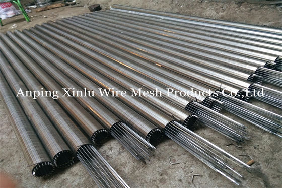 4“ Johnson Wedge Wire Wrap Water last het Scherm goed Ingepaste Montage voor het Ontwateren in