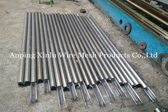 4“ Johnson Wedge Wire Wrap Water last het Scherm goed Ingepaste Montage voor het Ontwateren in
