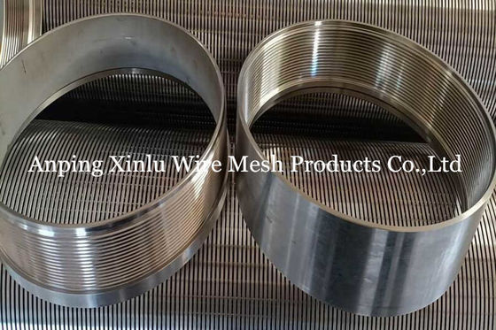 12“ Gap 1mm van de de Draadomslag van x L 3m V Grondwater van Johnson Sand Screen Pipe For