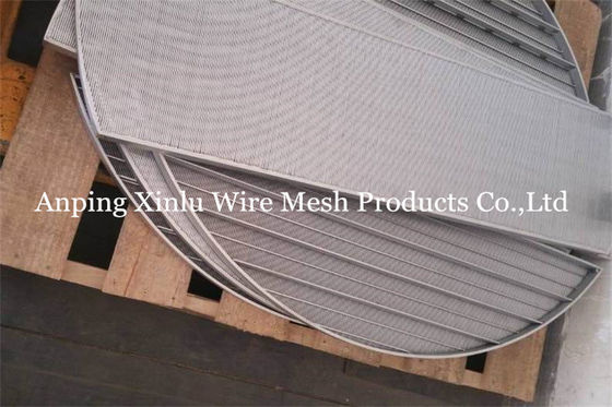 Roestvrij staal Ingelast Elektrisch de Weerstandslassen van Vee Wedge Wire Screen Panel