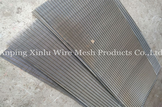 Roestvrij staal Ingelast Elektrisch de Weerstandslassen van Vee Wedge Wire Screen Panel