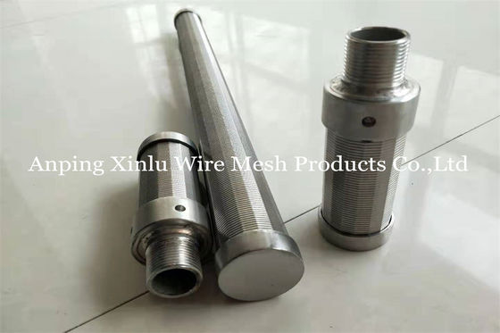 DN32 219mm de Zijassemblage van de Wigdraad voor het Onderdrainage Filtreren