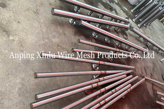 SS 316L Johnson Wedge Wire Lateral Pipe Assemblage DN32 219mm