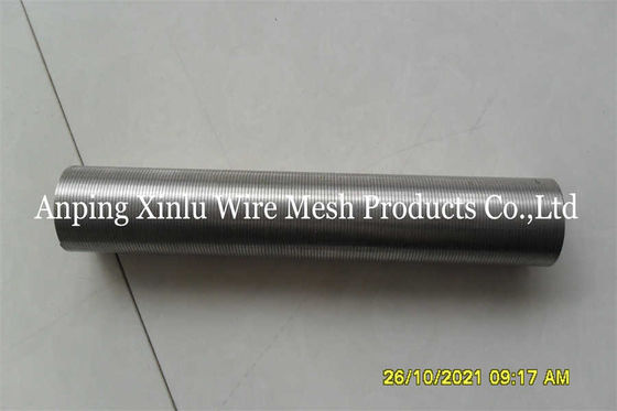 DN25mm Gelaste de Kaarsfilter van de Wigdraad voor Ion Exchange Header Lateral