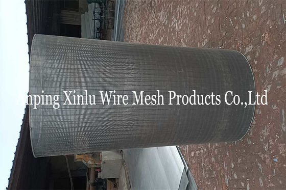 Geen Magnetische van het de Groefscherm van Vee Wire DN620mm Ononderbroken Lengte 1800mm