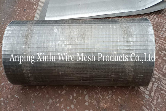 Geen Magnetische van het de Groefscherm van Vee Wire DN620mm Ononderbroken Lengte 1800mm