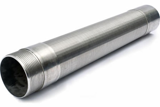 Dia 50mm Gelaste Buizen van het de Groefscherm van de Profieldraad Ononderbroken met Wigsteun