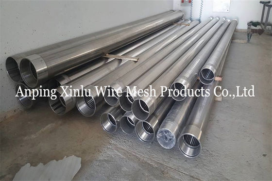 65/8“ SS304 Johnson Wire Wrapped Screens Tubes voor Waterputten