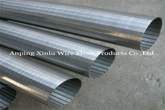 65/8“ SS304 Johnson Wire Wrapped Screens Tubes voor Waterputten