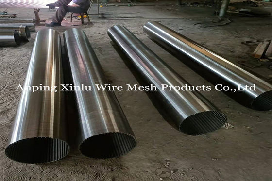 Oppoetsend Roestvrij staal 321 het Grondwater van Draadjohnson well filter pipes for