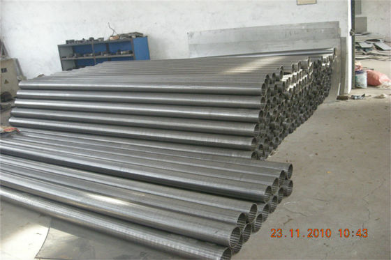 0.5m de Putfilterpijp SS AISI304 van het Lengtewater de Wigdraad van 304L 302 316 316L