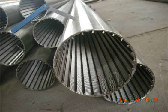 0.5m de Putfilterpijp SS AISI304 van het Lengtewater de Wigdraad van 304L 302 316 316L