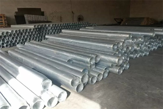 Laag Koolstofstaal Gegalvaniseerd Johnson Screen Pipe Large Diameter 6-16“