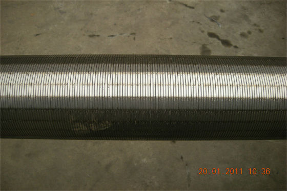 De Putfilterpijp van het staal08x18h10 OD 126mm Water voor Waterzuiveringsinstallatie