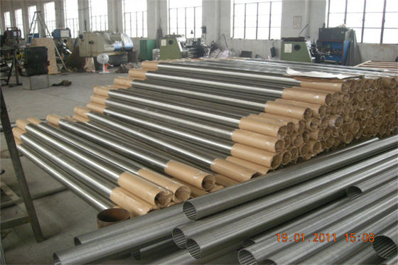 De Putfilterpijp van het staal08x18h10 OD 126mm Water voor Waterzuiveringsinstallatie