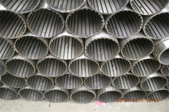 De Putfilterpijp van het staal08x18h10 OD 126mm Water voor Waterzuiveringsinstallatie