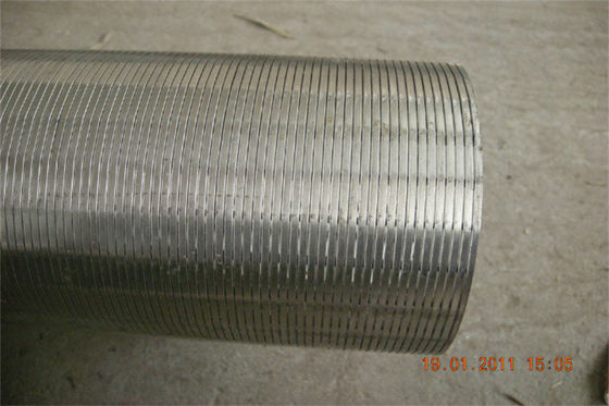 Aisi 304 identiteitskaart 116 Vervangbaar de Filterelement van Johnson Wire Screen Without Coating
