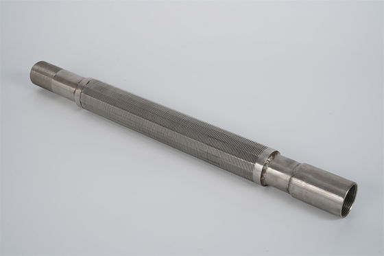 Van de de Olieputfilter van de wigdraad API 20 Grootte met Johnson Screen Pipe AISI 316L