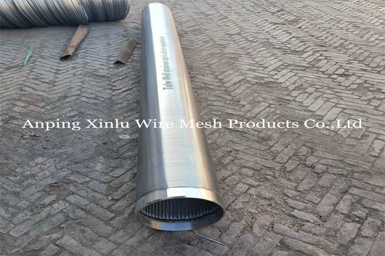 95/8“ SS galvaniseerde van de het Schermpijp van de Wigdraad de Buis van de Omslagjohnson wire screen water filter