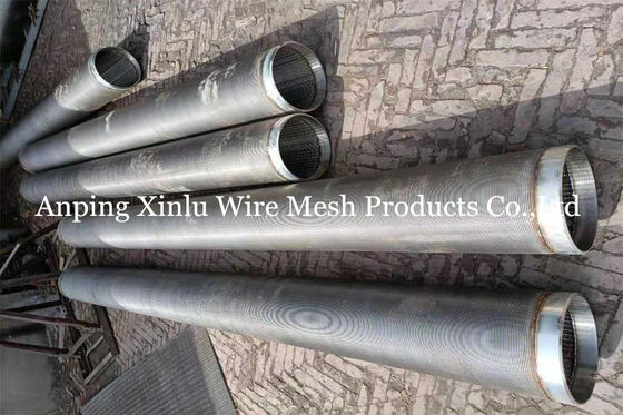 95/8“ SS galvaniseerde van de het Schermpijp van de Wigdraad de Buis van de Omslagjohnson wire screen water filter