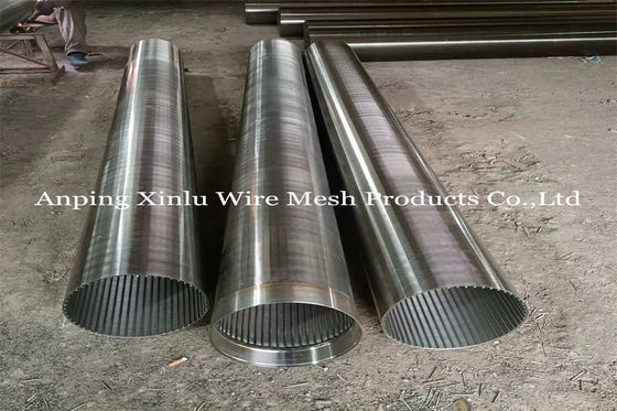 12“ 300mm Vee Wire Wrapped Johnson Screen Pijp voor Oliebronboring