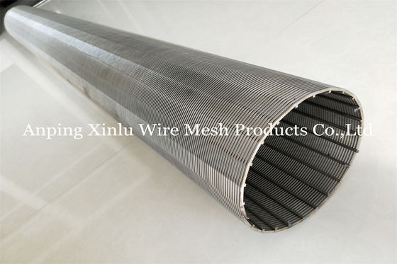 250mm 15 Mesh Stainless Steel Johnson Wire van het de Pijpscherm van de Omslagzeef de Verbindingsflens