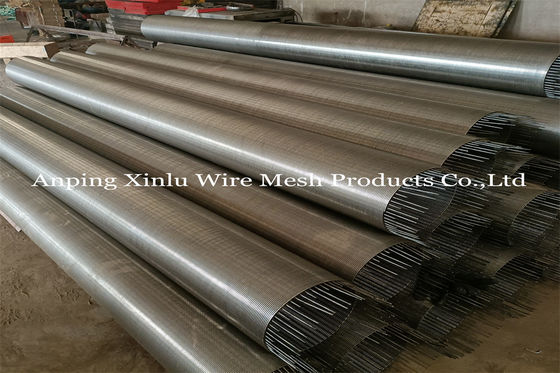 250mm 15 Mesh Stainless Steel Johnson Wire van het de Pijpscherm van de Omslagzeef de Verbindingsflens