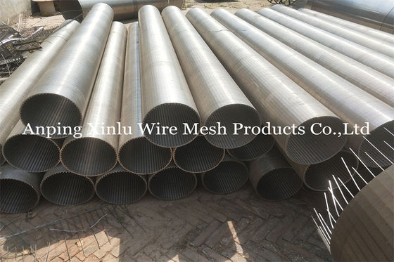 10-3/4 &quot;diameter Draad Wrapped Filter Screen Pipe met 2.3x3.5mm Support Wire Well Strainer Tube