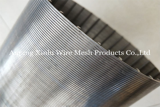 10-3/4 &quot;diameter Draad Wrapped Filter Screen Pipe met 2.3x3.5mm Support Wire Well Strainer Tube