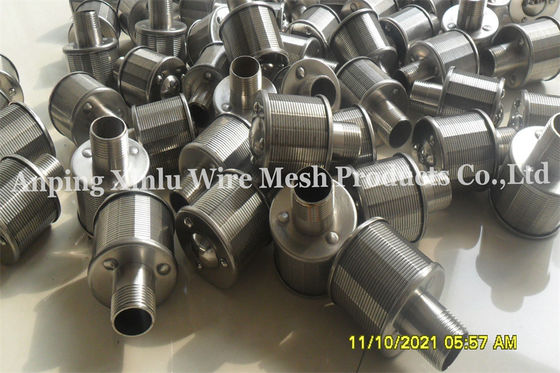 Water stariner Pijp NPT3/4“ Johnson Wire Filter Nozzle For een Geactiveerde Koolstoffilter