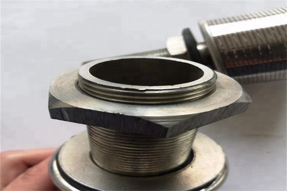 Enig Tarief 1 van Buisjohnson wire screen nozzle flow Ton Water Filter Nozzle