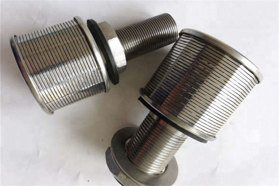Enig Tarief 1 van Buisjohnson wire screen nozzle flow Ton Water Filter Nozzle